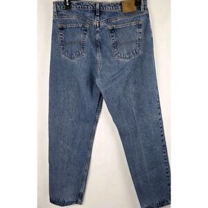 RL Ralph Lauren Polo Jeans Co Men 34x32 Blue Relaxed Fit Straight